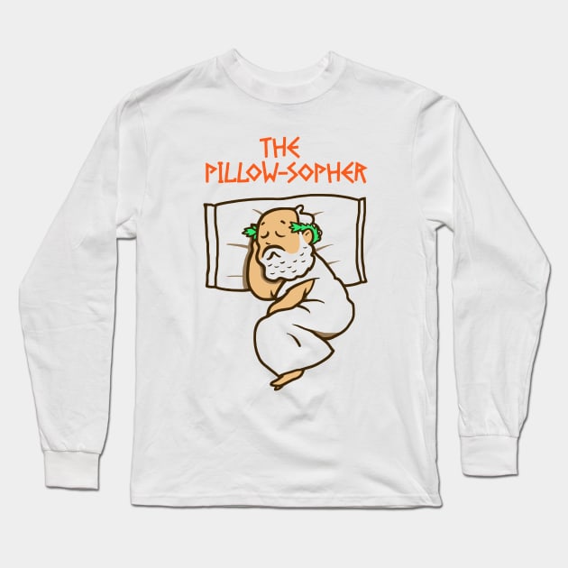 The Pillow-sopher Long Sleeve T-Shirt by sirmanish